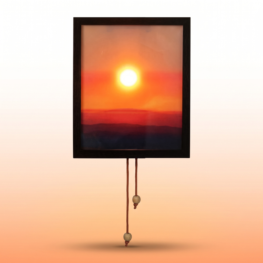 Interactive Sunset Wall Art