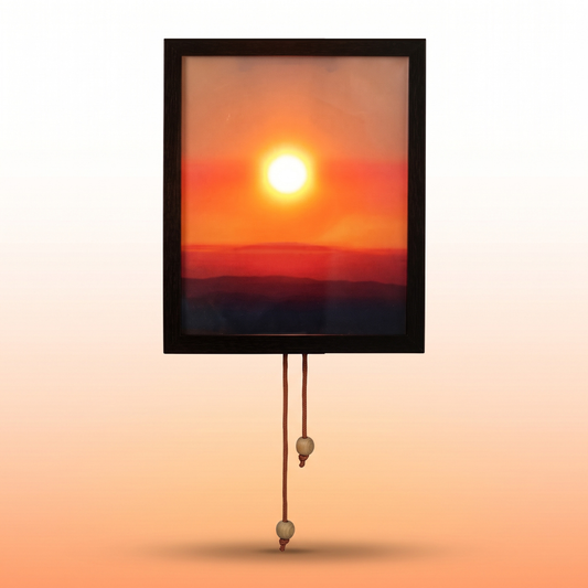 Interactive Sunset Wall Art