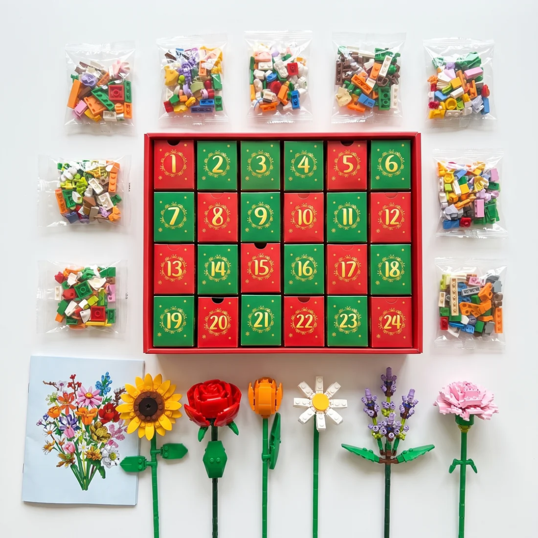 Flower Advent Calendar - 24 Days