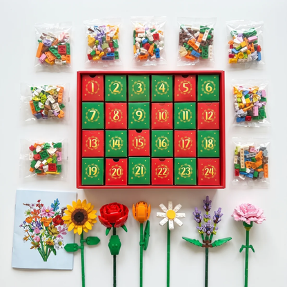 Flower Advent Calendar - 24 Days