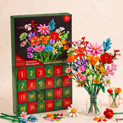 Flower Advent Calendar - 24 Days