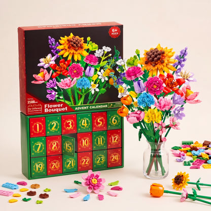 Flower Advent Calendar - 24 Days